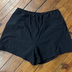 Women's Black Swim Shorts
